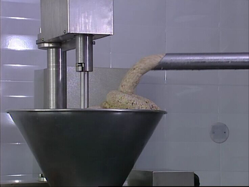 Spiral feeding machine application1 Spiral feeding machine application1
