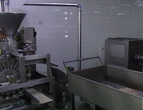 Spiral feeding machine application2 Spiral feeding machine application2