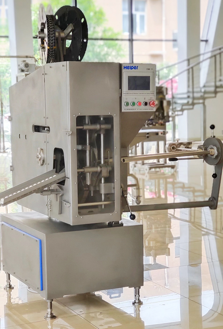 mechanical double clipping machine mechanical double clipping machine