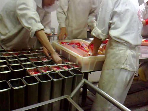Rectangular sausage moulds Rectangular sausage moulds